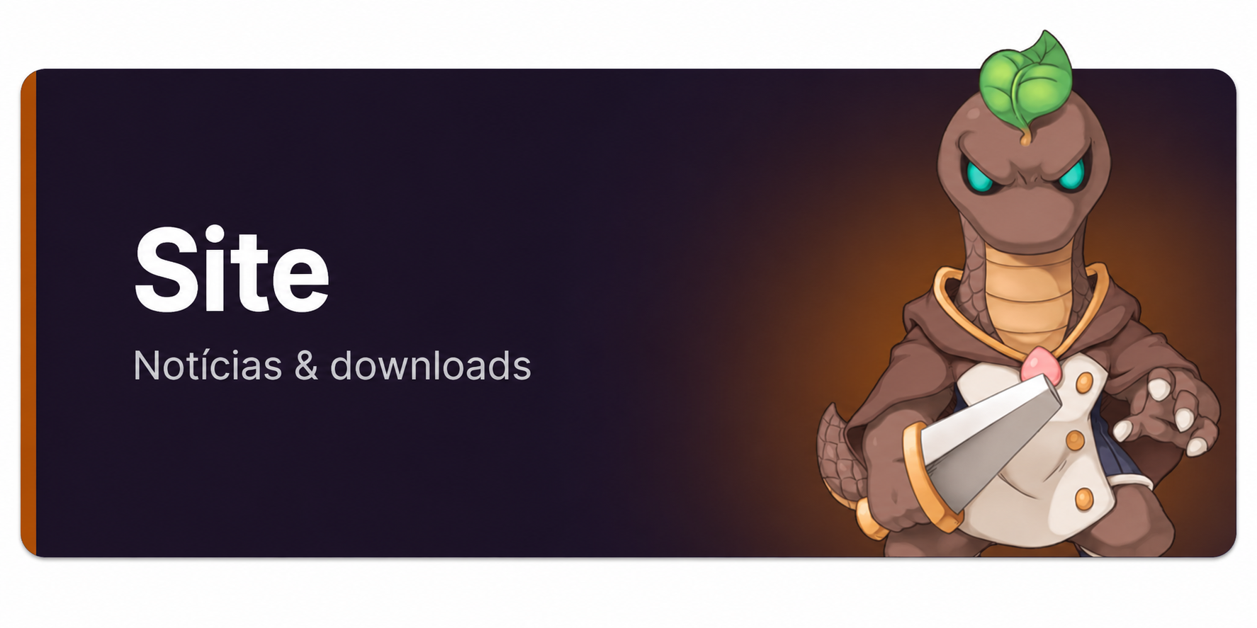 Site — Notícias e downloads